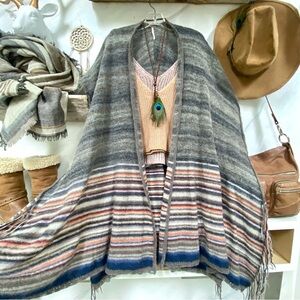 Free People Giveaway Cape fringe sweater DEC 31 New Year’s party 8:30Pm-12:30Am